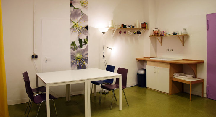Gemeinschaftsunterkunft Reinickendorf Raumgestaltung Workshops Frauen