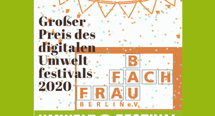 Preis Umweltfestival Berlin Baufachfrau