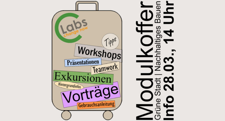 Nachhaltige Stadtentwicklung, Planen und Bauen im Bestand, Modulkoffer, Bildungsmaterial